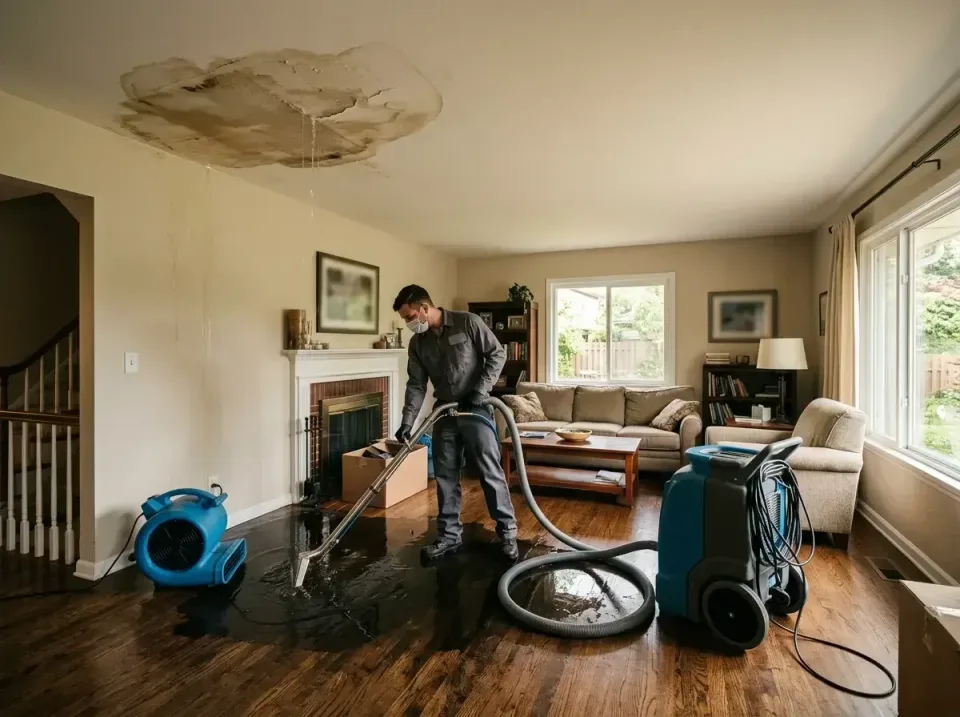 attic-pipe-burst-ceiling-drip-008 — frequently asked questions, Water Damage Restoration & Carpet Care in Grafton, WV